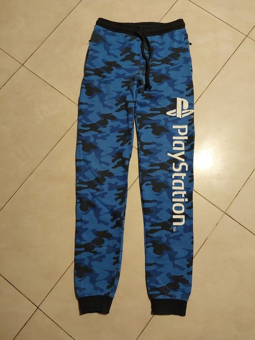 Spodnie bawełniane wzór moro, PLAY STATION rozm.170-176