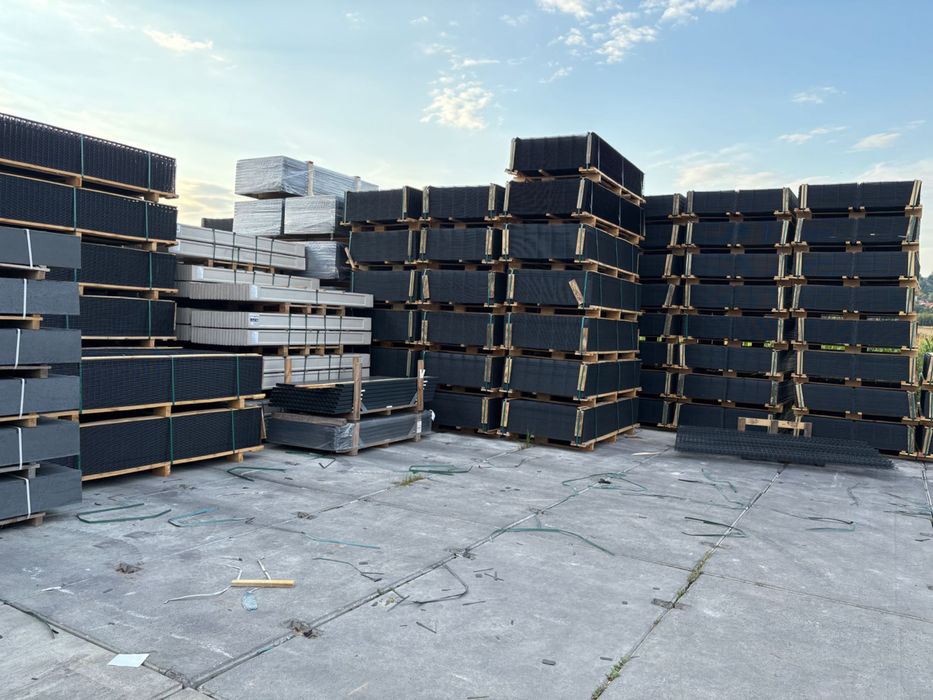 Komplet ogrodzenie panelowe 153cm + podmurówka 51zł/mb