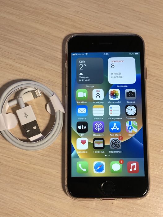Iphone 8 64gb neverlock, батарея 90%