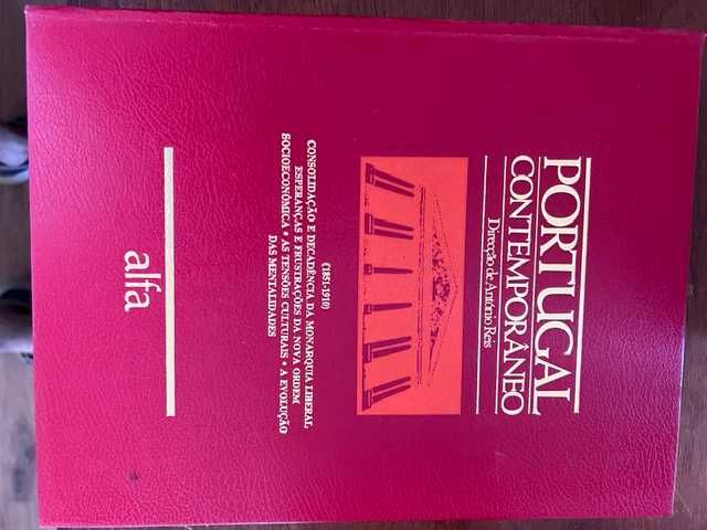 Coleção Completa "Portugal Contemporâneo" – 6 Volumes (Ed. Alfa) coord. António Reis