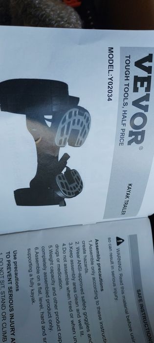 Witam. Sprzedam transporter do kajaka