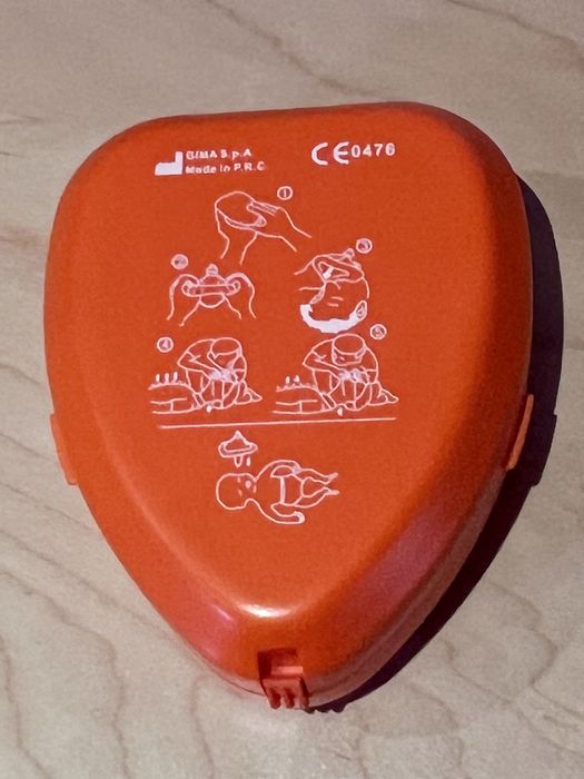 Mascara de reanimacao boca a boca