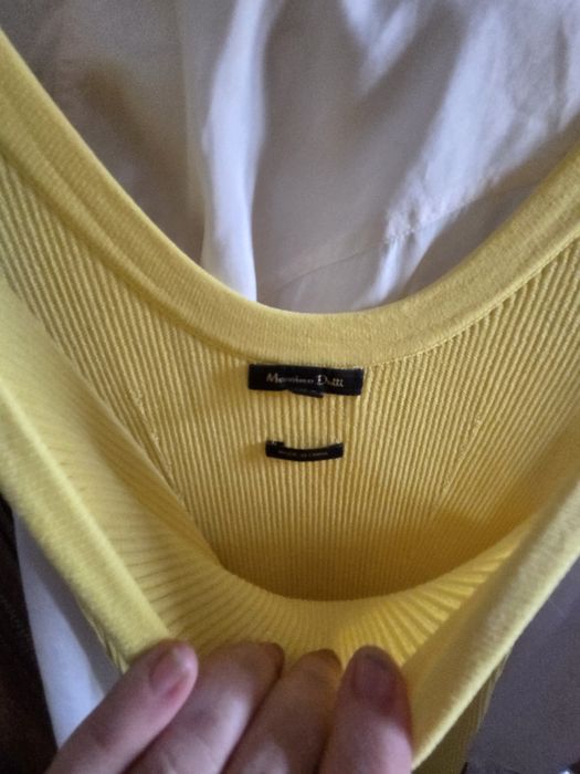 Vestido de malha Massimo Dutti