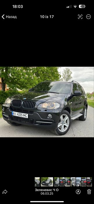 Бмв х5 4.8 бензин двигун акпп запчастини Bmw x5