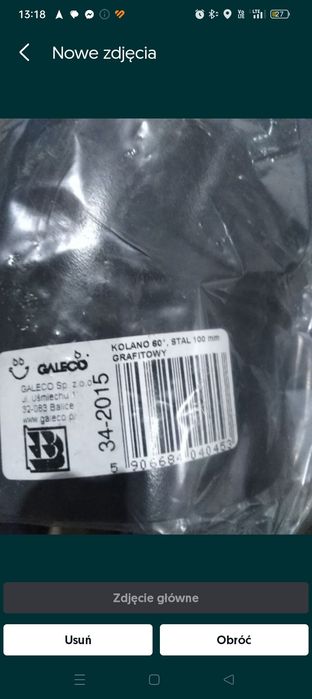 Kolano Galeco 100mm