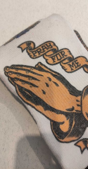 Високі шкарпеткі Santa Cruz Релігійний стиль мексіканських картелі США