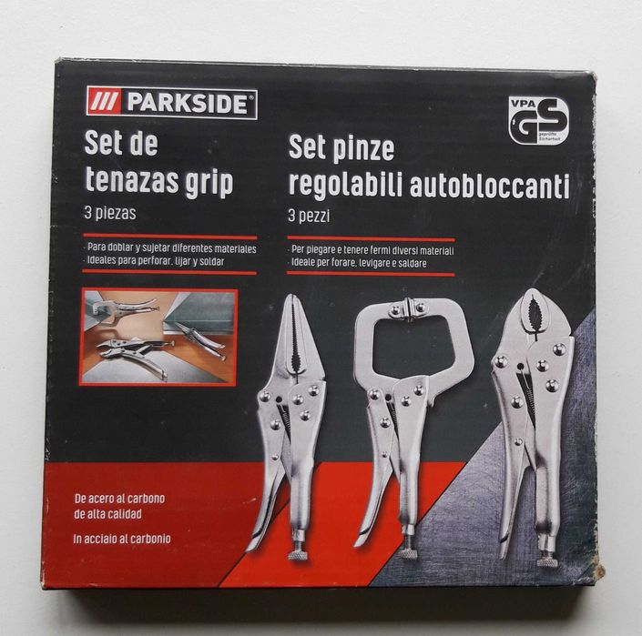 Conjunto de alicates de pressão - Artigo NOVO.