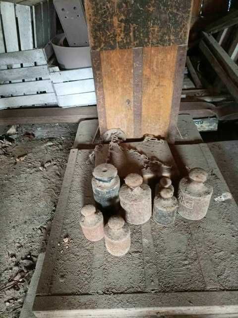 sprzedam wagę drewnianą