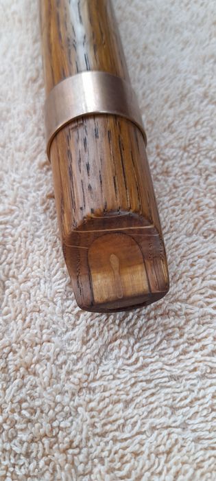 Flet drewniany tonacja C