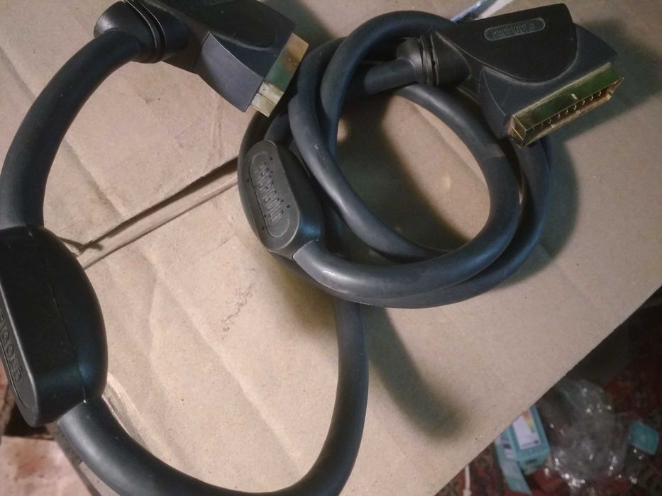 SCART кабель 1,6м позолота полный profigold