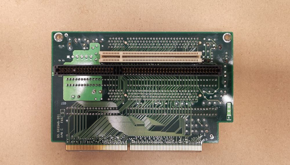 Karta rozszerzeń adapter Riser Compaq PCI, ISA