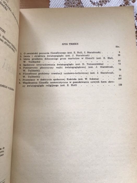 Filozofia i światopogląd