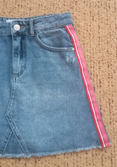 Юбка Zara джинсовая р.134-140 см.