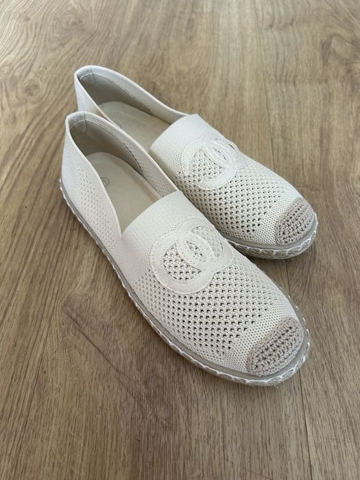 Damskie beżowe espadryle r. 41