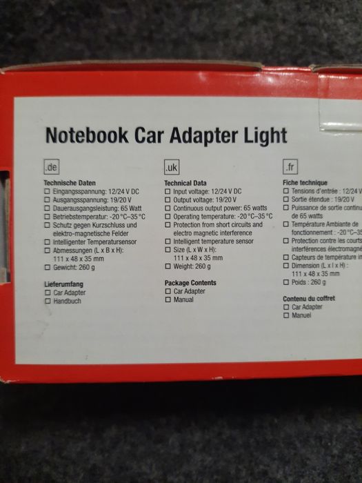 Адаптер к ноутбуку