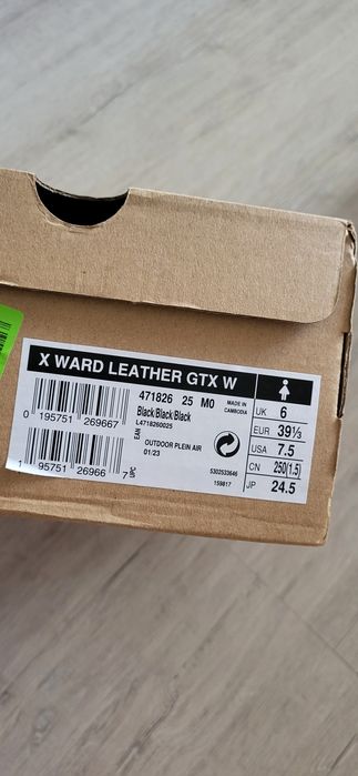 Кросівки Salomon X Ward Leather GoreTex