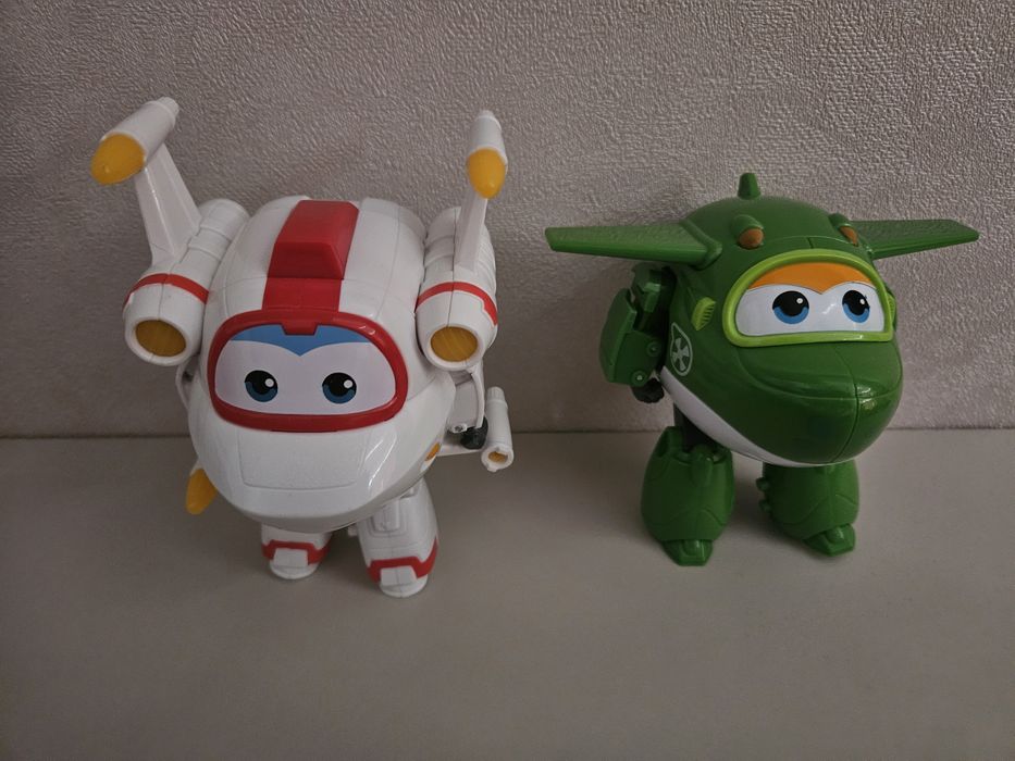 Фігурки Три кота, Фіксики, супер крила, роботи потяги