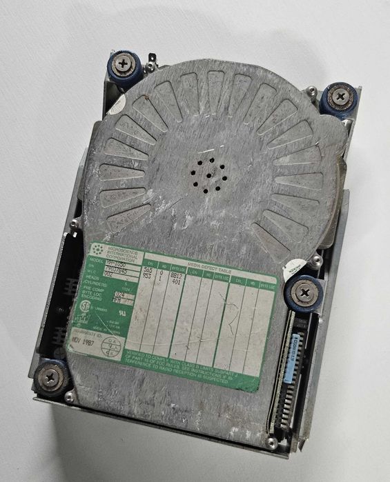 Dysk HDD Microscience HH-1050 44MB 3600RPM 5.25'' MFM brak reakcji