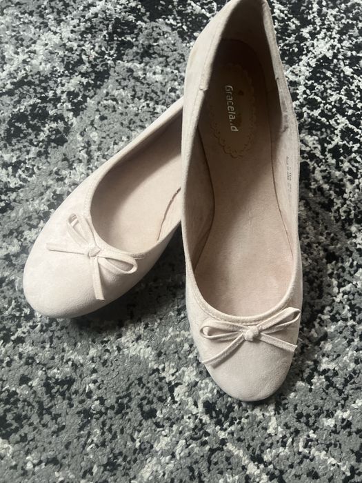 Buty damskie baleriny roz 42