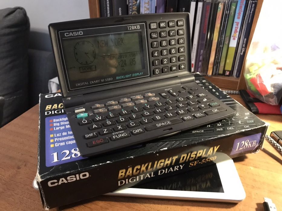 Casio SF-5580 Digital Diary 128KB