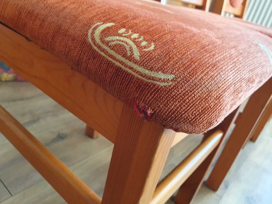 Krzesła drewniane olcha 4 sztuki