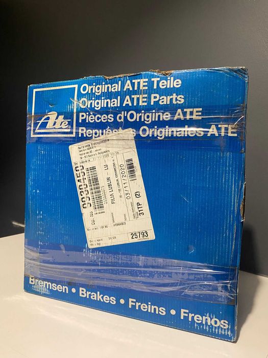 Tarcza hamulcowa ATE 24.0125 - 0213.1 / HYUNDAI, KIA / NOWE / CZĘŚCI