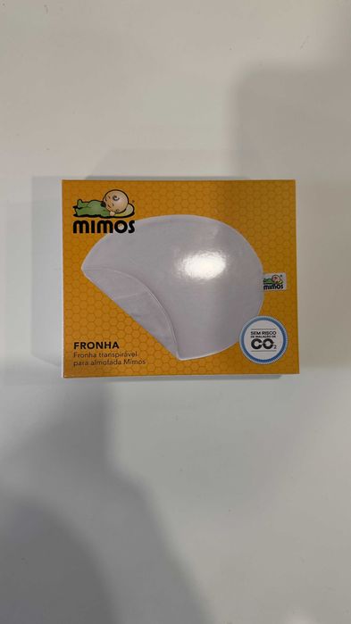Almofada Mimos Anti Plagiocefalia Tamanho S 36-46 cm + Fronha