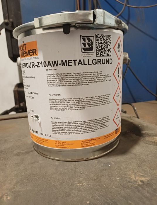 Farba podkładowa geholit wiemer do metalu.