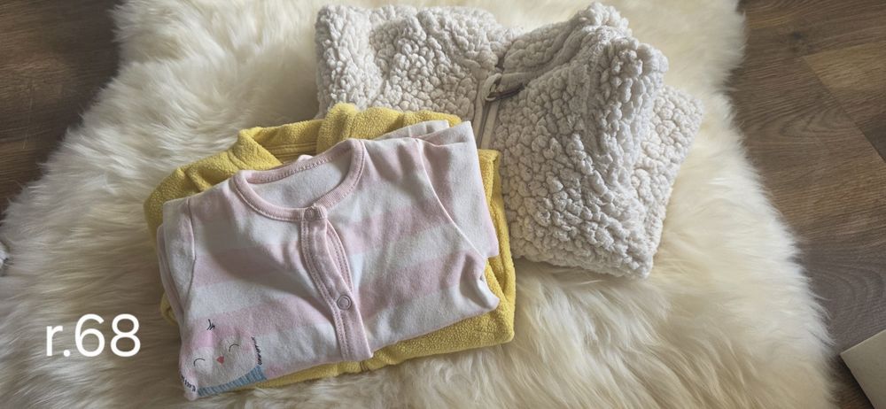 Ubranka dla dziewczynki rozmiar 68