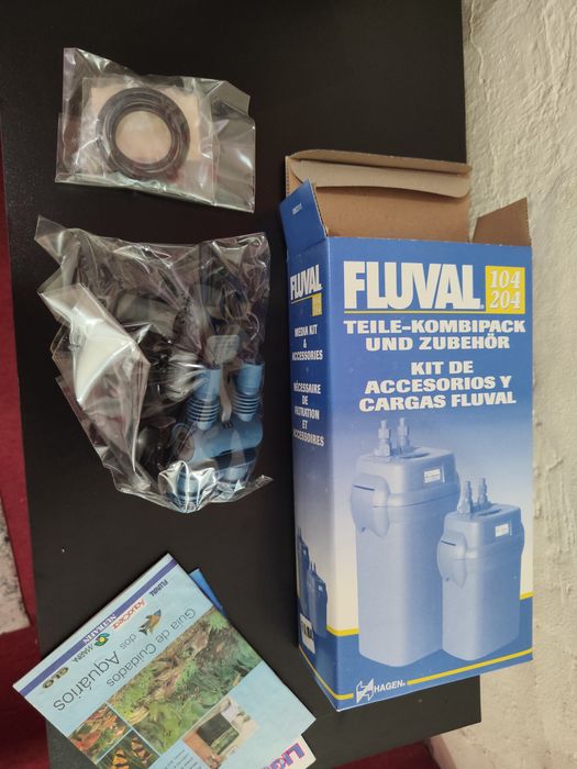 Aquário NOVO Completo + Móvel+ Filtro Fluvial 104 + Acessórios