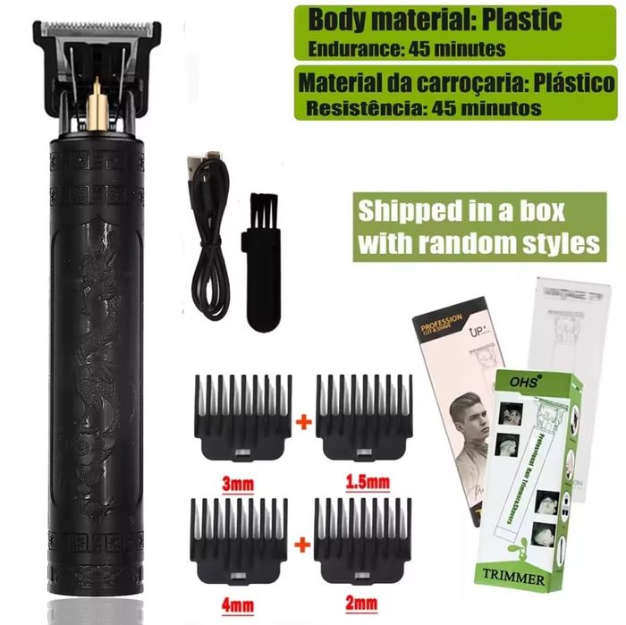 Máquina de barbear e aparar cabelo