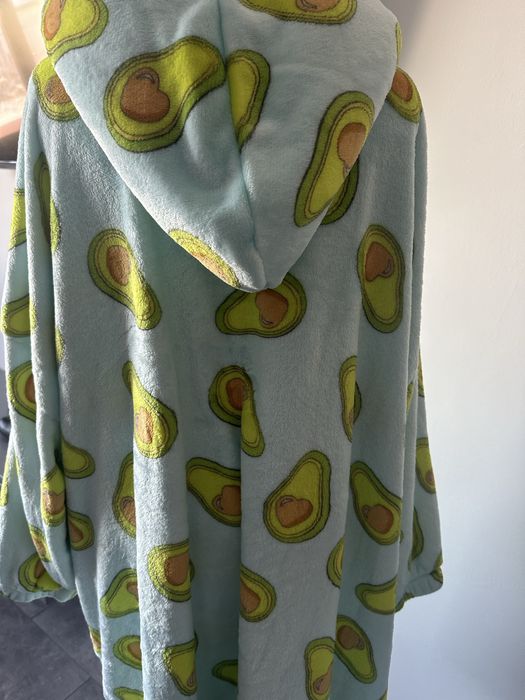 плед- худі з капюшоном