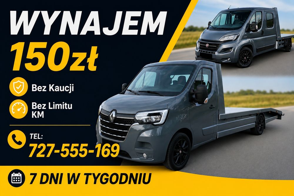 Wynajem autolawety Laweta wynajem  Laweta do Wynajęcia  Laweta 3.5 t
