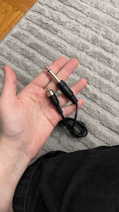 Kabel audio Jack 6,3 mm (Mono) - RCA (Cinch) / Wrocław