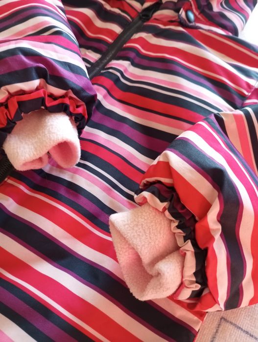 Комбінезон Lupilu74-80(6-9 мес),флис +шапка,+5-0
Тип: демісезон / євро