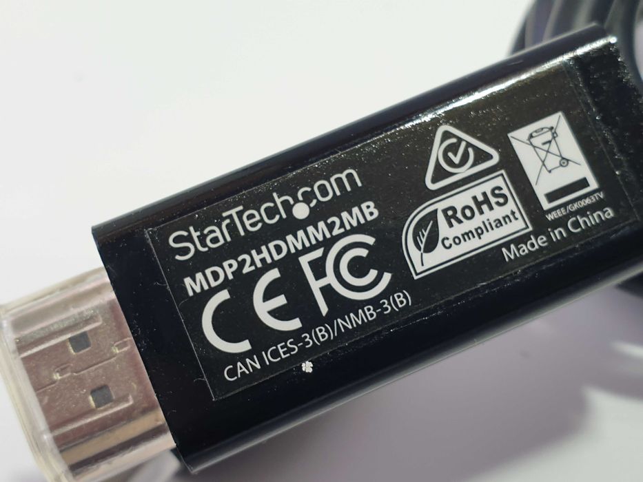 кабель Mini DisplayPort to HDMI Thunderbolt macOS Windows Android, iOS