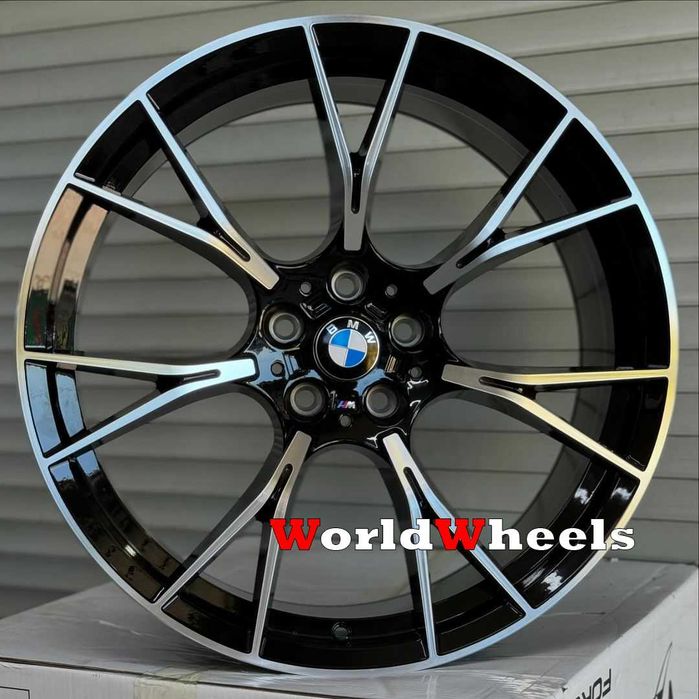 Диски R19 5x120 BMW F30 F32 F10 F11 F01 F06 F25 E46 E90 E92 разноширокие 789 стиль
