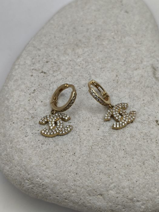 Złote Kolczyki Pr.585 Nowe Zapraszamy