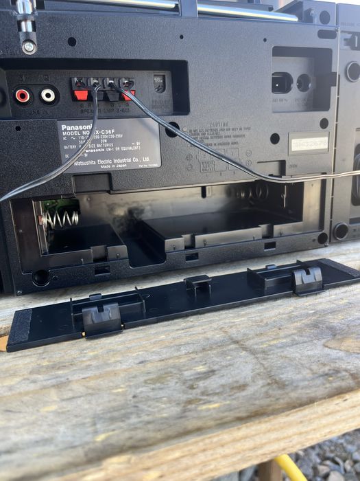 Вінтажна магнітола/бумбокс Panasonic RX-C36F