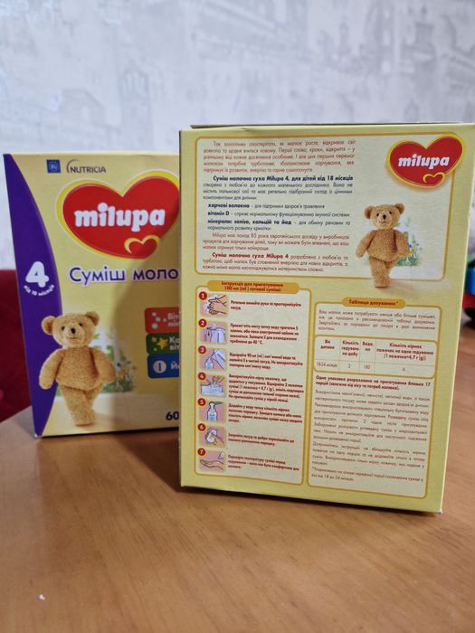 Дитяча суміш milupa 4