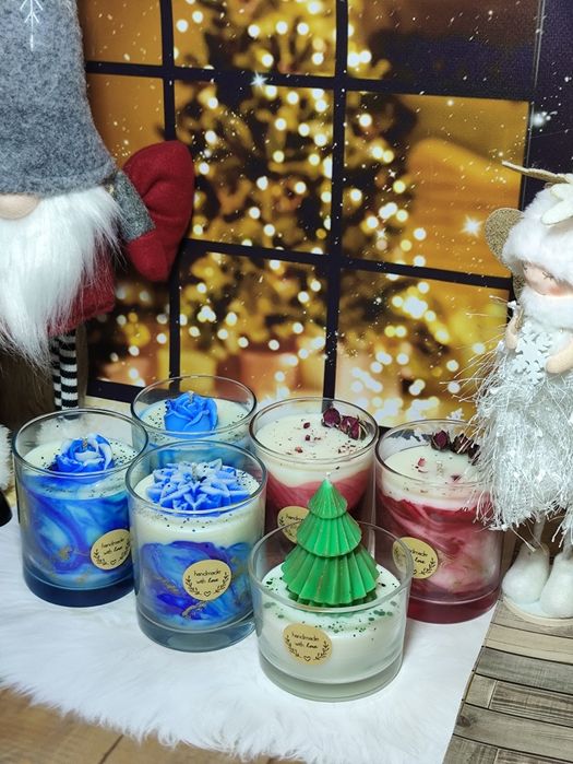 Аромасвічки із соєвого воску