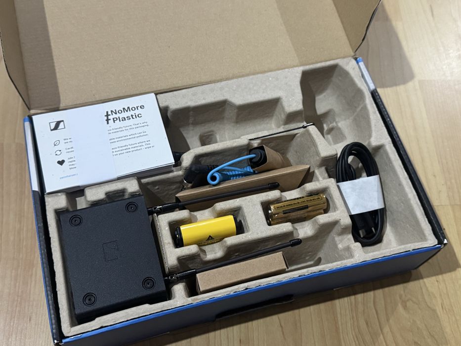 Sennheiser Microfone de Lapela omni ew-đp (novo nunca usado)