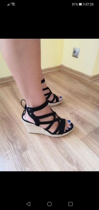 Buty na koturnie CCC rozm. 40