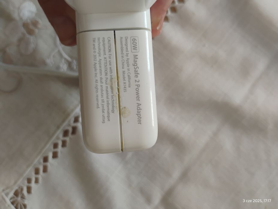 Ładowarka zasilacz oryginalna do maca