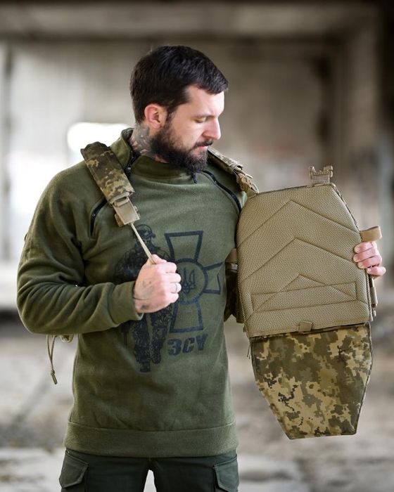 Плитоноска 7.62 розгрузка Sword піксель з напашником і підсумками