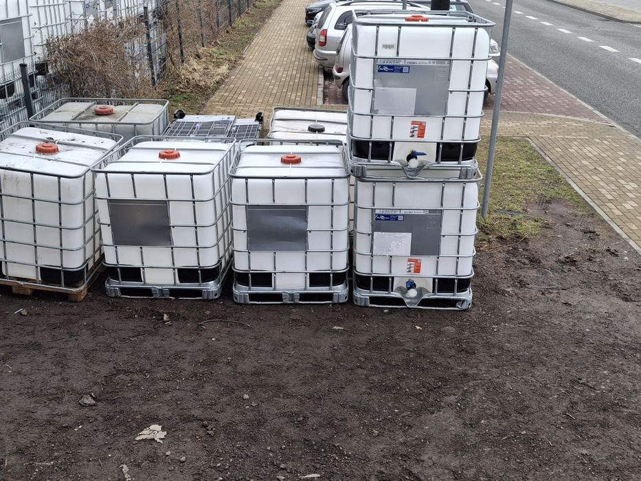Zbiornik ibc 1000l Mauzer# czyste# myte# transport Śląsk