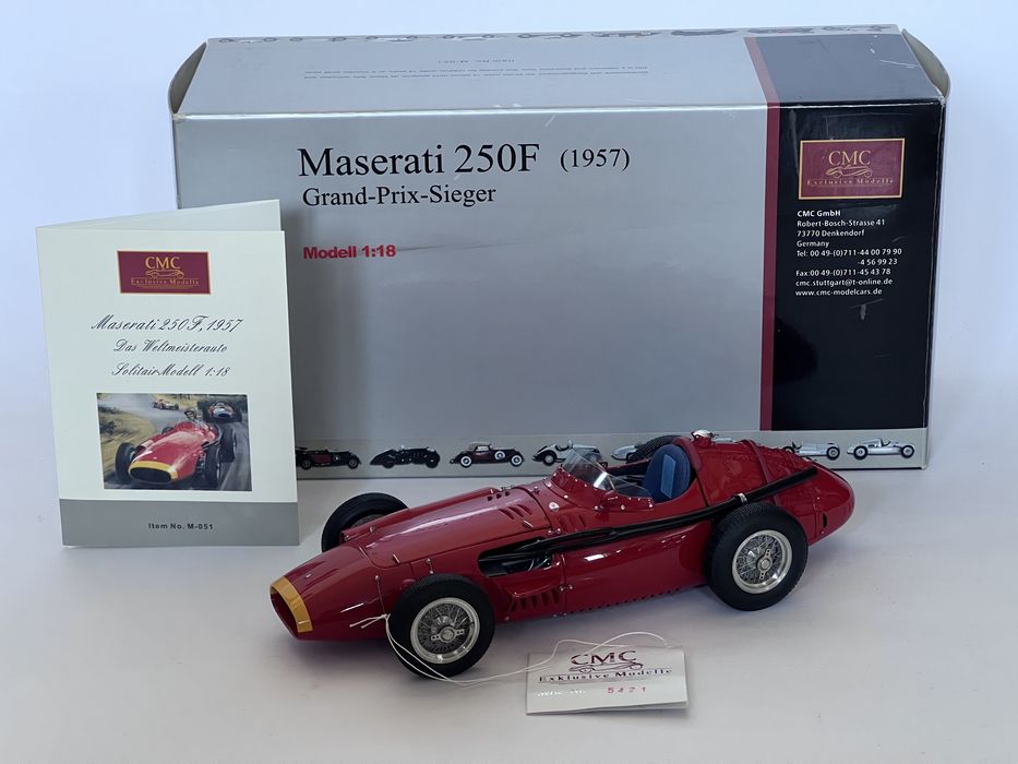 CMC 1:18 Maserati 250F (1957) Warszawa Włochy • OLX.pl
