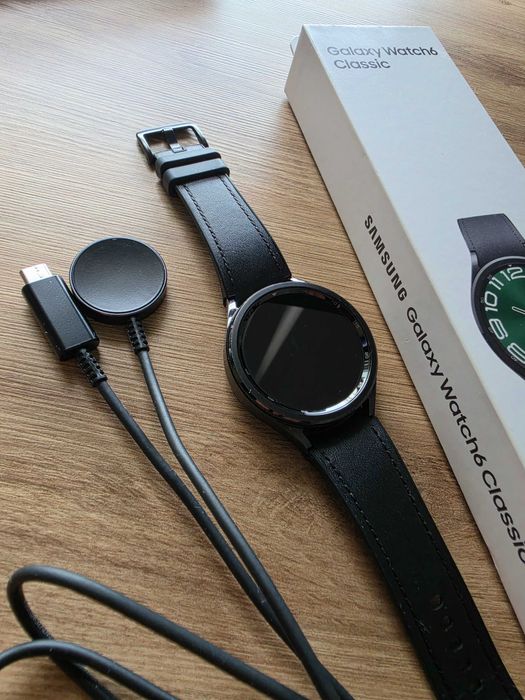 Samsung Galaxy Watch 6 Classic 47, R965, LTE, Black