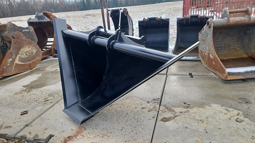 Łyżka trapezowa SE złącze S60 200cm / 40cm Volvo do koparki rototilt 170cm,180cm,do rowów rowu
