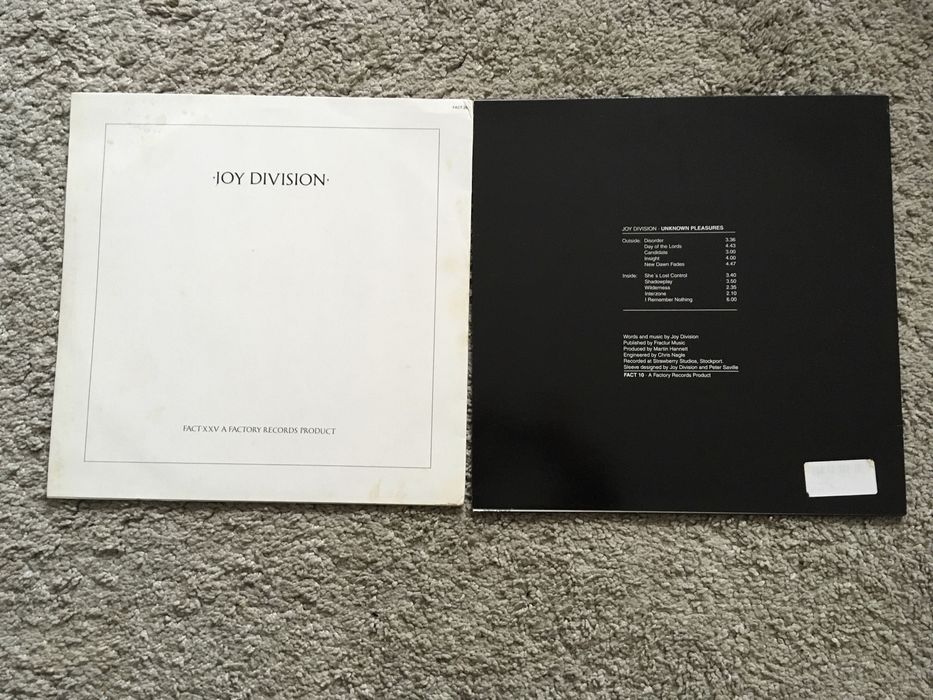 Joy Division - Unknown Pleasures LP vinil